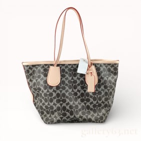 Coach Signature PVC Tote Bag