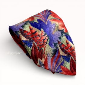 Balenciaga silk tie