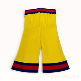 Gucci ribbed knit shorts 165cm size
