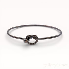 Tiffany & Co. Hook and Eye Bracelet in Sterling Silver and 18k Gold