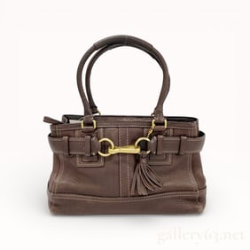 Coach Leather Shoulder Bag