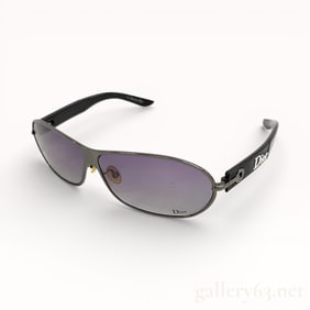 Dior Black Gradient Logo 2 Sunglasses