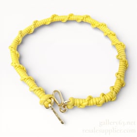 Loewe Yellow Leather Strap