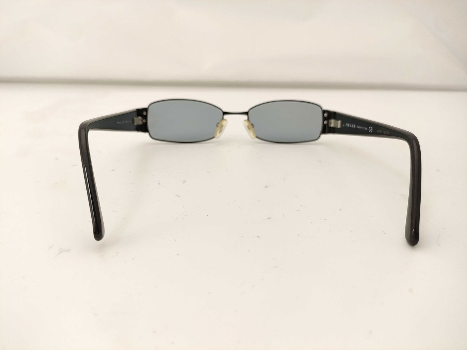 Prada Side-Logo Rectangular Sunglasses - 4