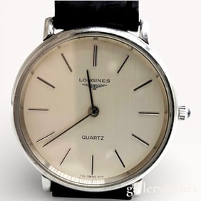 Longines Vintage Stainless Steel Quartz Wristwatch 32mm