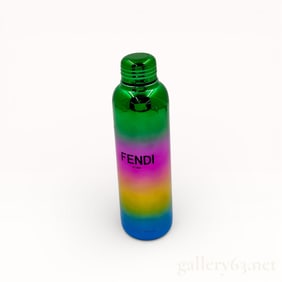 Fendi Stainless Steel Multicolored Water Bottle