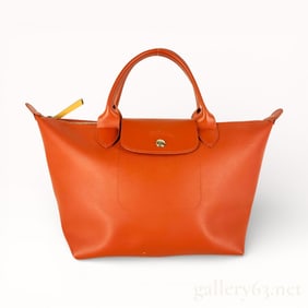 Longchamp Le Pliage Leather Two-Way Handbag