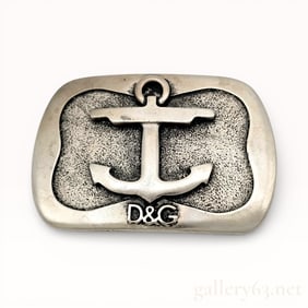 Dolce & Gabbana Anchor Motif Belt Buckle