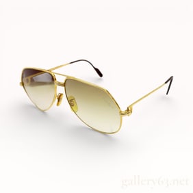 Cartier Trinity Vintage Aviator Sunglasses