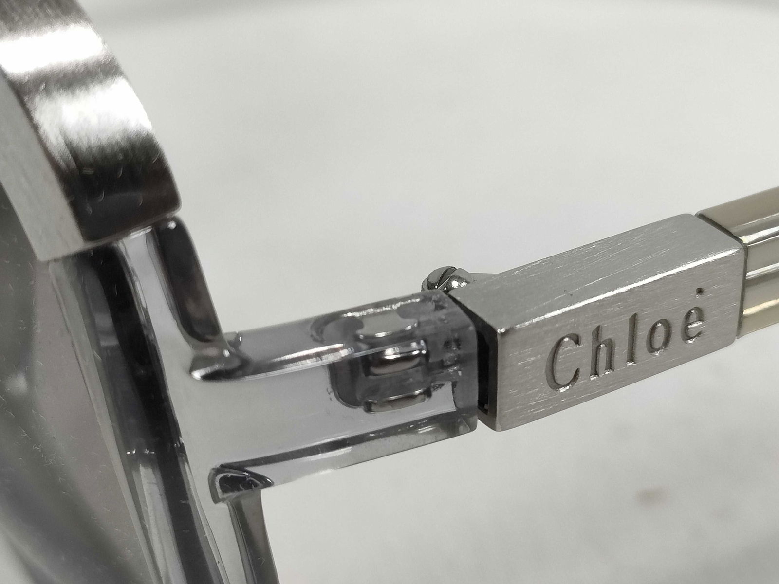 Chloe Oversized Gray Sunglasses - 9