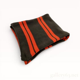 Brioni Knit Muffler Scarf 100% Cashmere