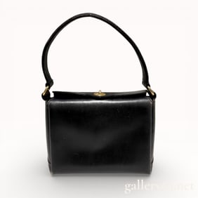 Vintage Gucci Leather Top Handle Purse Handbag with lots of Compartments!!