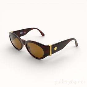 Versace Medusa Tortoiseshell Sunglasses