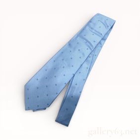 Chanel Silk Tie with Cocoon Mark Motif
