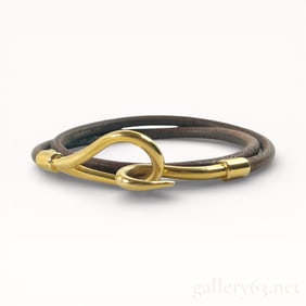 Hermès Jumbo Hook Double Tour Wrap Bracelet