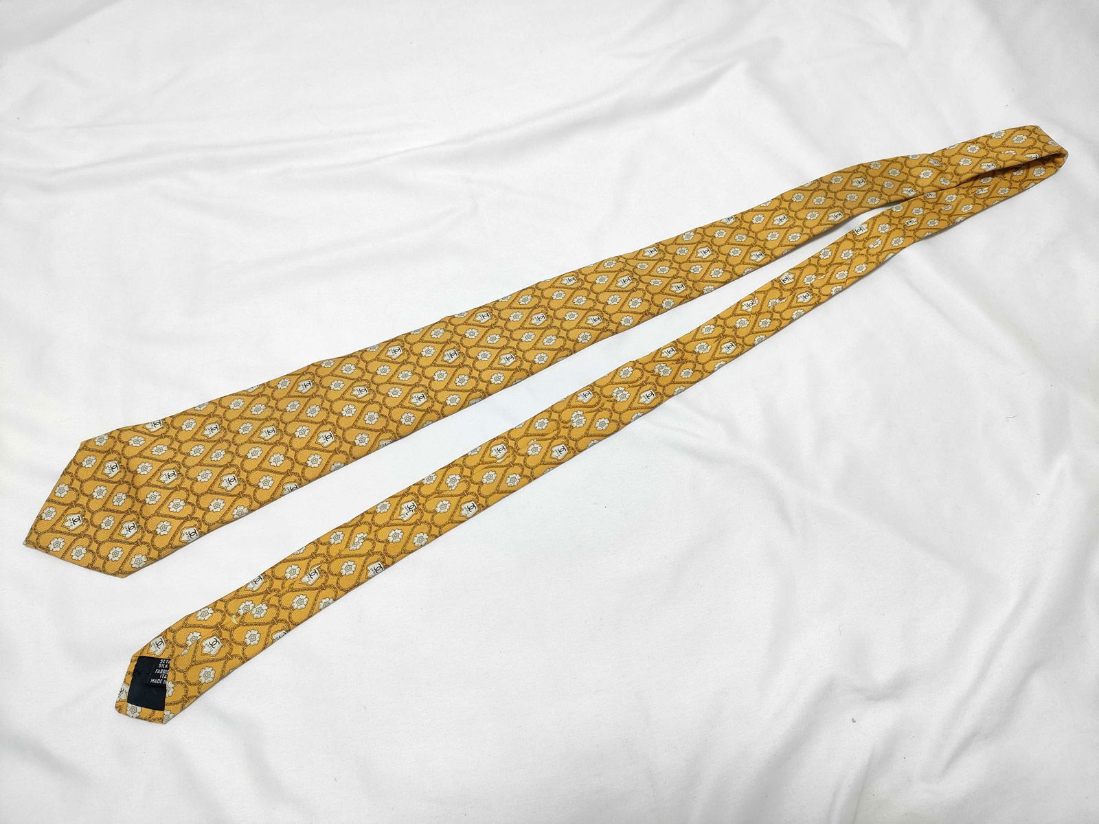 Chanel And Celine Silk Tie Lot Of 3 - 2 Chanel, 1 Celine - 3