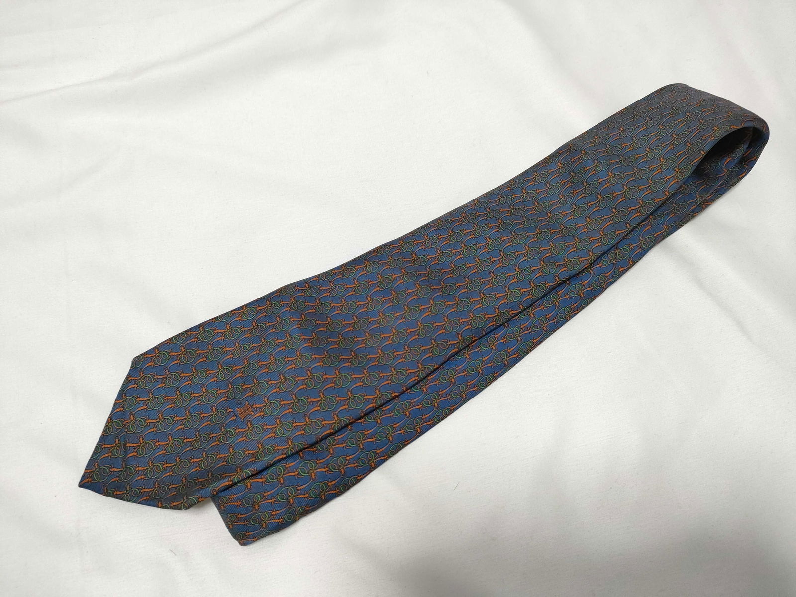 Chanel And Celine Silk Tie Lot Of 3 - 2 Chanel, 1 Celine - 8