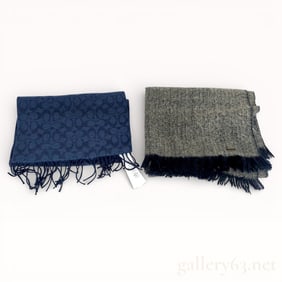 Designer Muffler Pair Including Coach