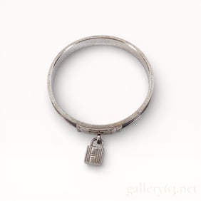 Hermès Kelly Padlock Bangle Bracelet