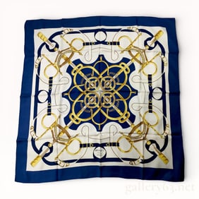 Hermès Apron Doll Silk Carré 90 Scarf