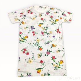 1990s Gucci Flora T Shirt size Large