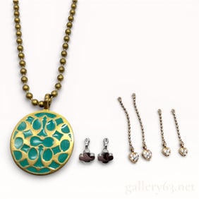 Coach, Anteprima, Folie Folie, Accessory Set Necklace