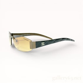 Chanel C.336 Rimless Brown Sunglasses