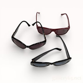 Designer Sunglasses Assortment Including Chanel, Gucci, and Yves Saint Laurent