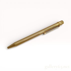 Gold Cartier Ball Point Pen w/Box