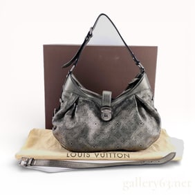 Louis Vuitton Mahina M95718 Arjan Metallic Leather Shoulder Bag