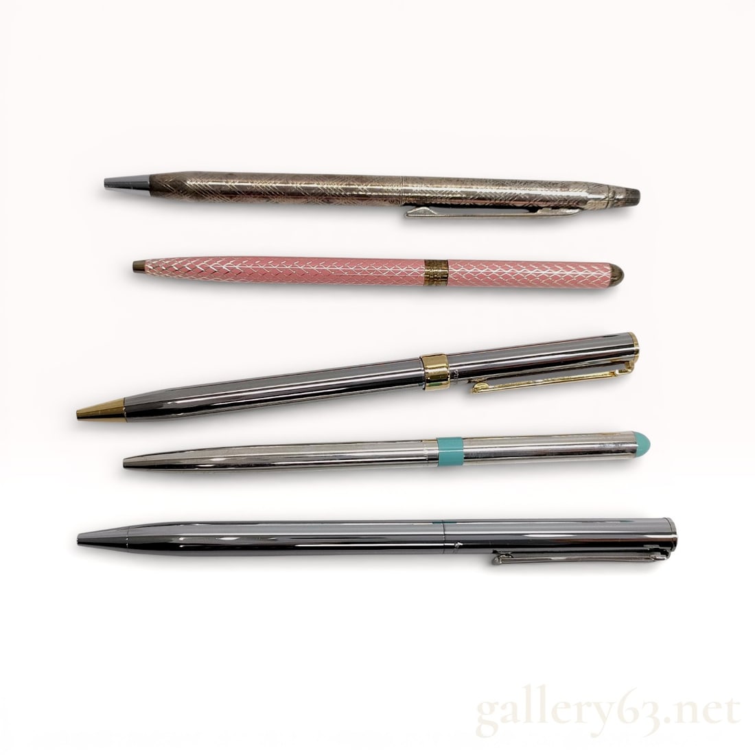 Crazy Group of FIVE Gorgeous Tiffany & Co. Pens with Boxes (1 of 8)