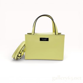 Kate Spade Yellow Leather Mini Handbag