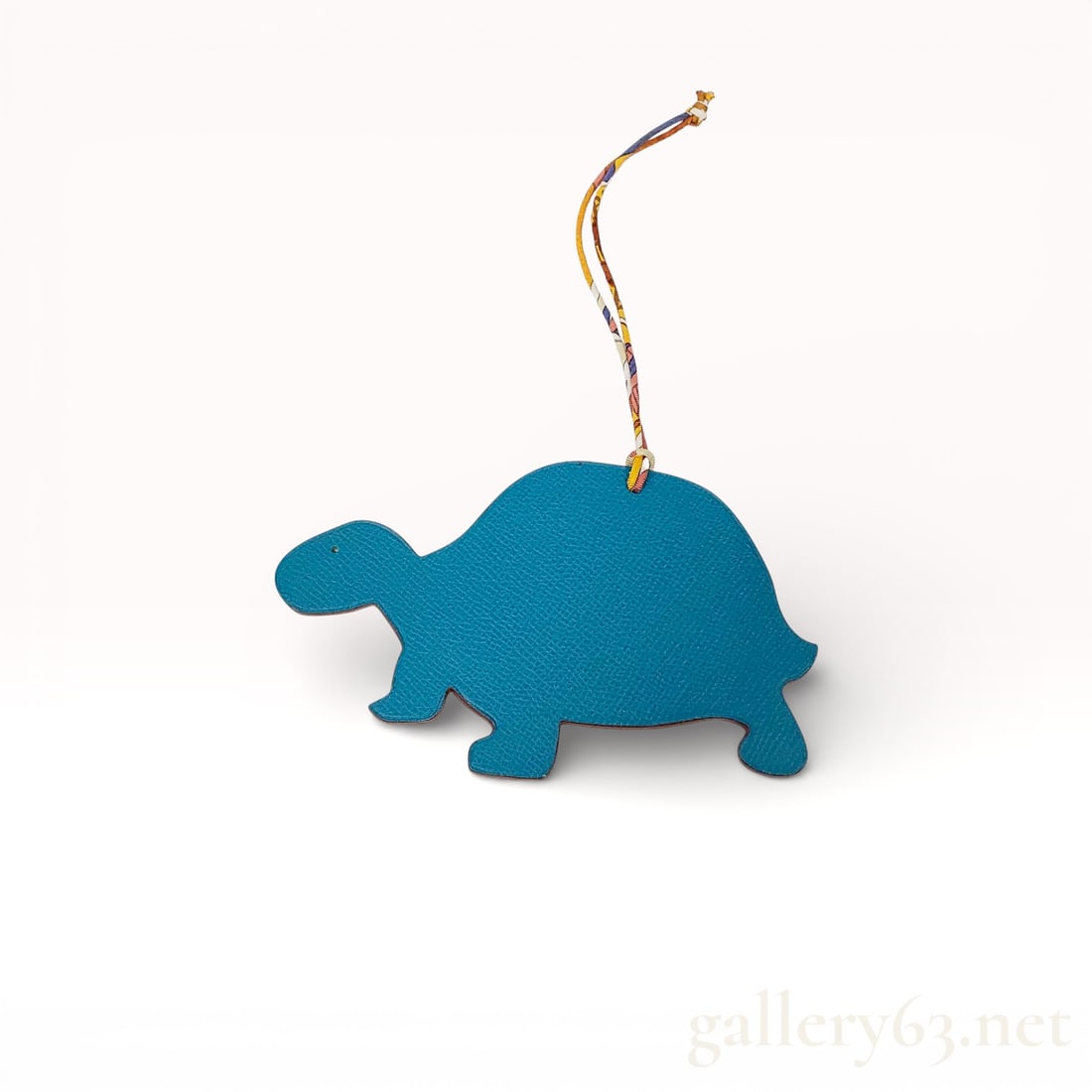 Hermès Petit Ash Leather Dinosaur Charm with Box (1 of 10)