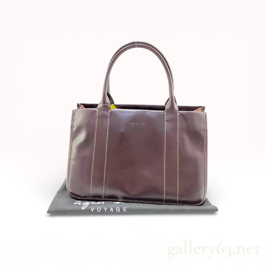 Agnès b. Leather Handbag (1 of 10)