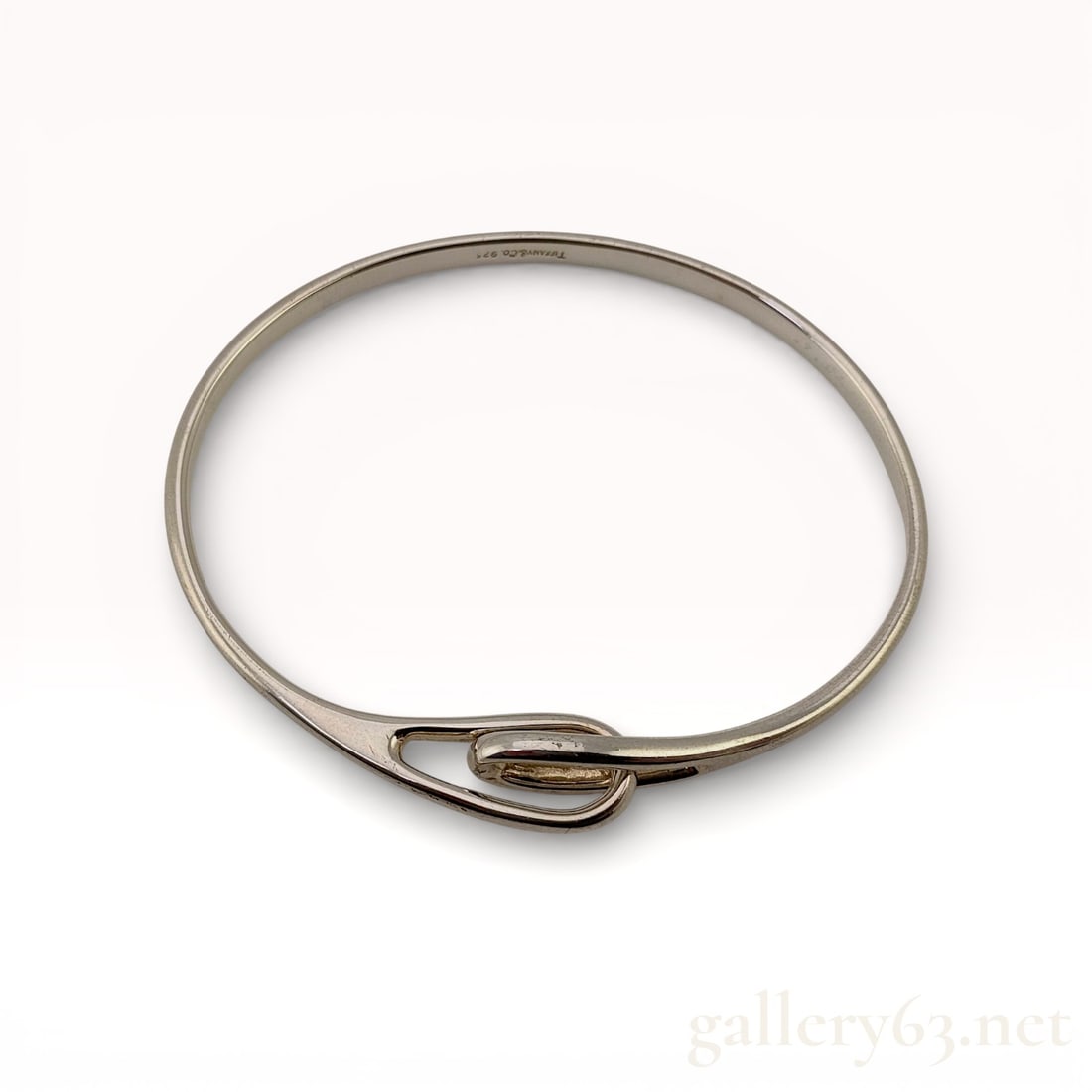 Vintage Tiffany & Co. Double Loop Bracelet in Sterling Silver (1 of 7)