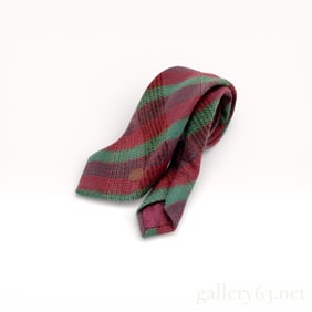 Gucci Vintage Wool Plaid Tie