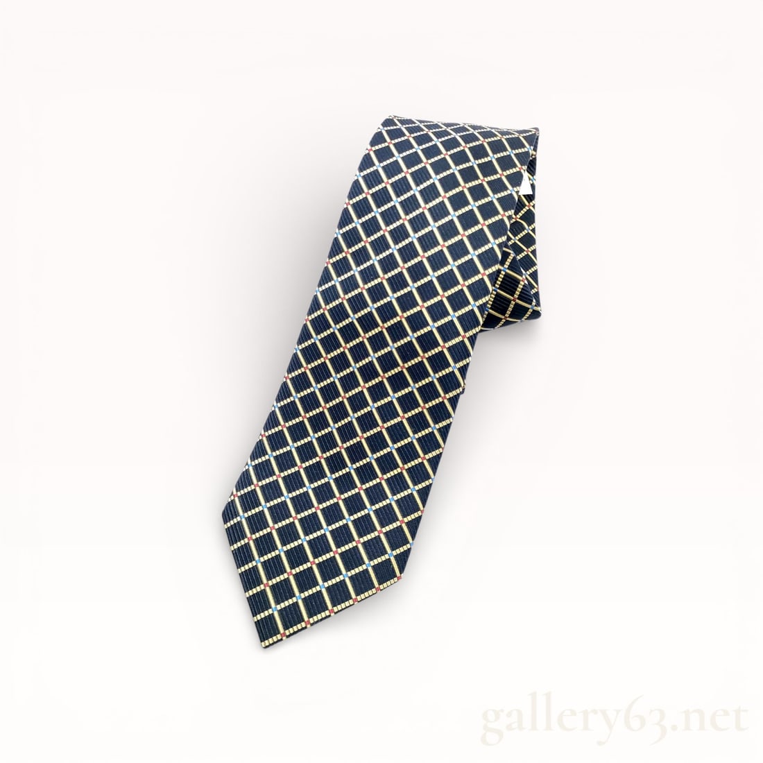 Bvlgari and Oskar Klein Swedish Theoretical Physicist Collaboration Pattern silk tie (1 of 10)