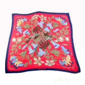 Hermès Flora Graeca Silk Scarf