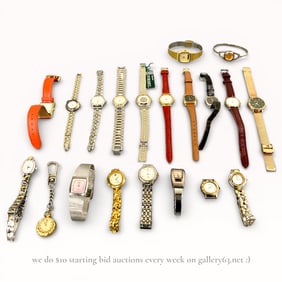 Women’s Wristwatch Assortment Including Seiko and Skagen