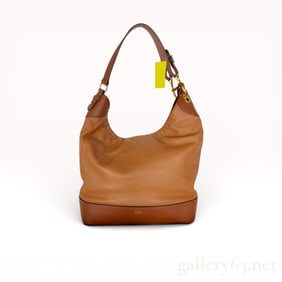 Vintage Ralph Lauren Leather One-Handle Shoulder Bag