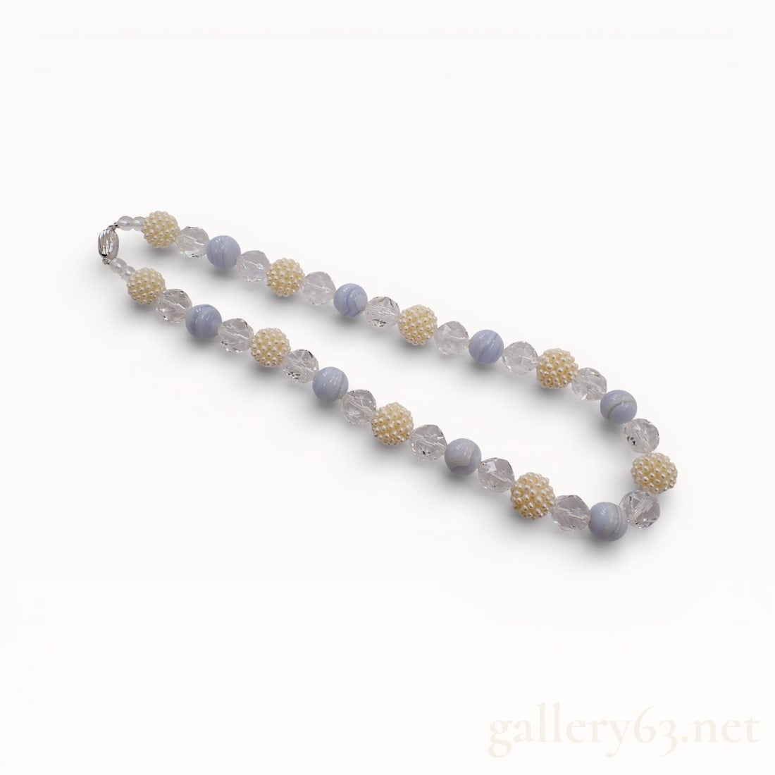 Pearl and Colored Stone Necklace (1 of 10)