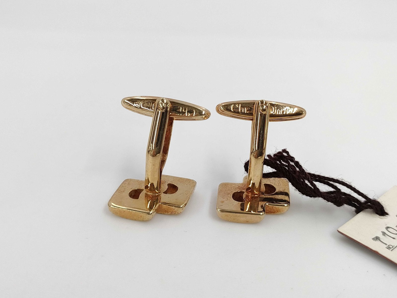 Dior Cufflinks With Box - 2