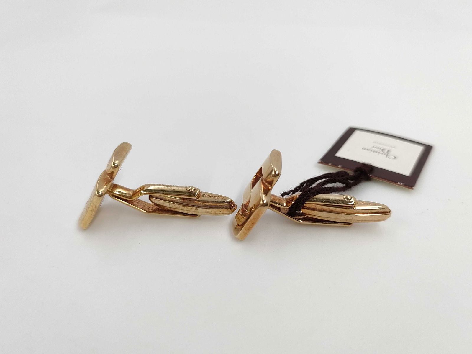 Dior Cufflinks With Box - 4