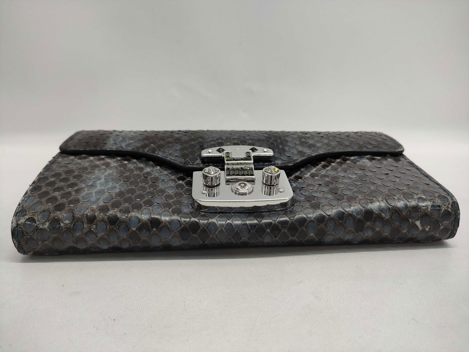 Gucci Ladylock Chain Python Wallet - 5