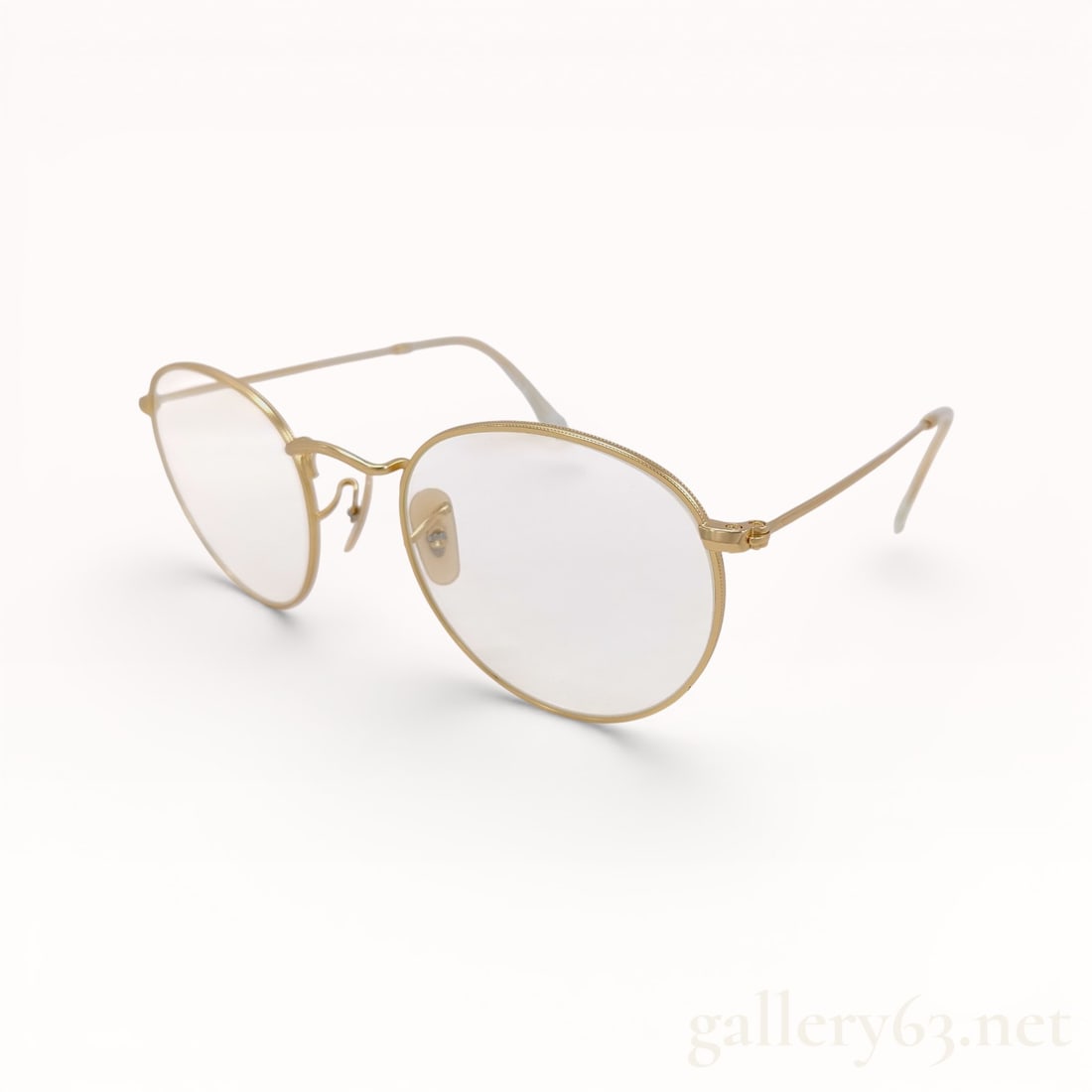 Ray-Ban RB3447V Gold Sunglasses With Case (1 of 10)