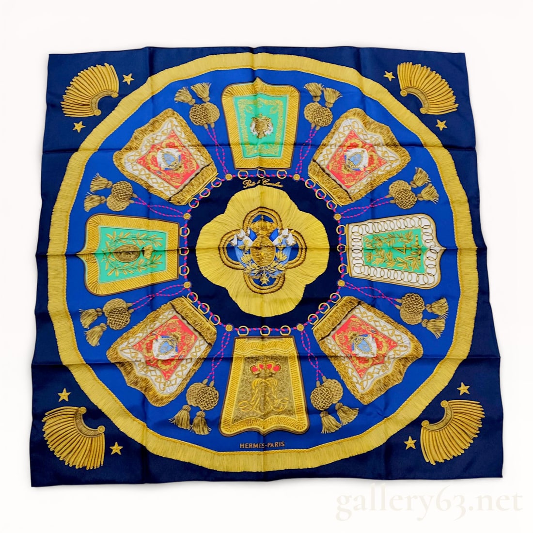 Hermes Poste et Cavalerie Silk Scarf (1 of 10)