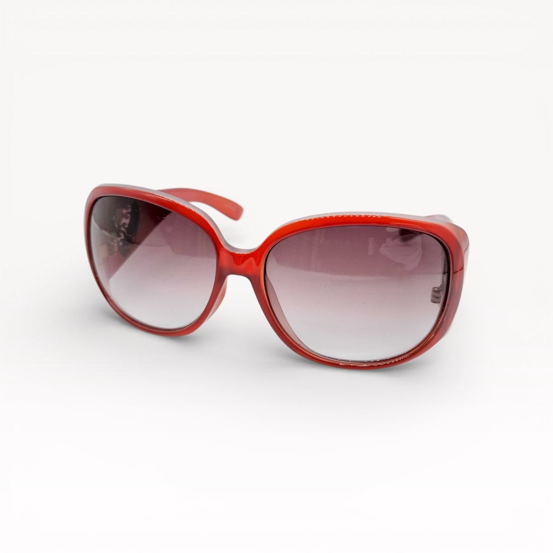Gucci Hysteria GG3067/F/S Oversized Sunglasses Red Acetate with Gradient Lenses (1 of 9)