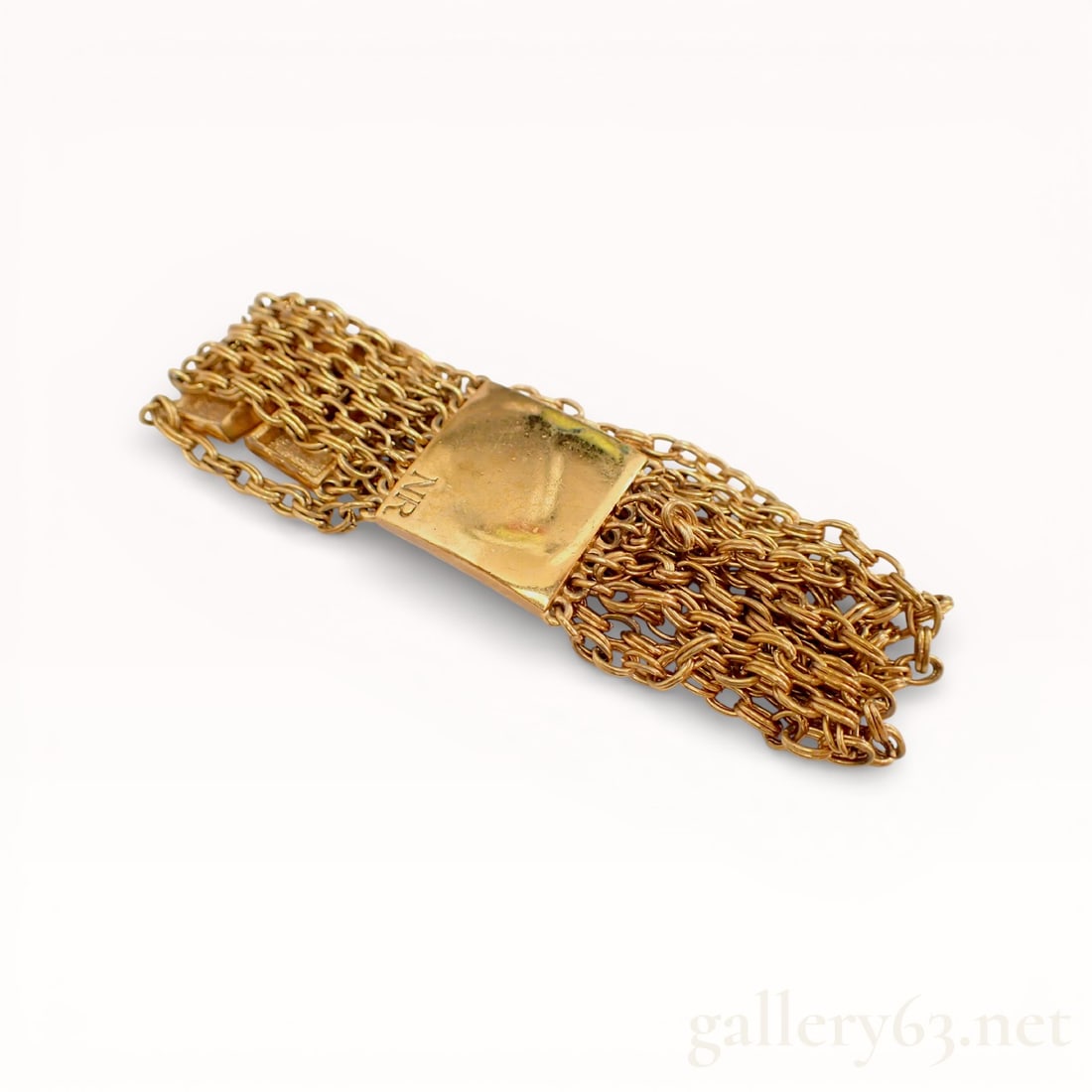 Nina Ricci Gold 7-Chain Bracelet (1 of 8)