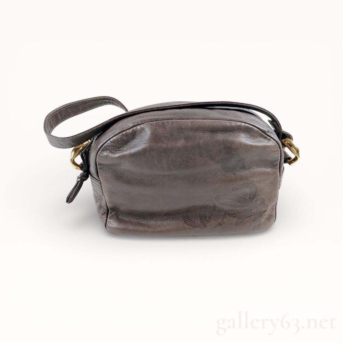 Loewe Brown Leather Shoulder Bag (1 of 10)