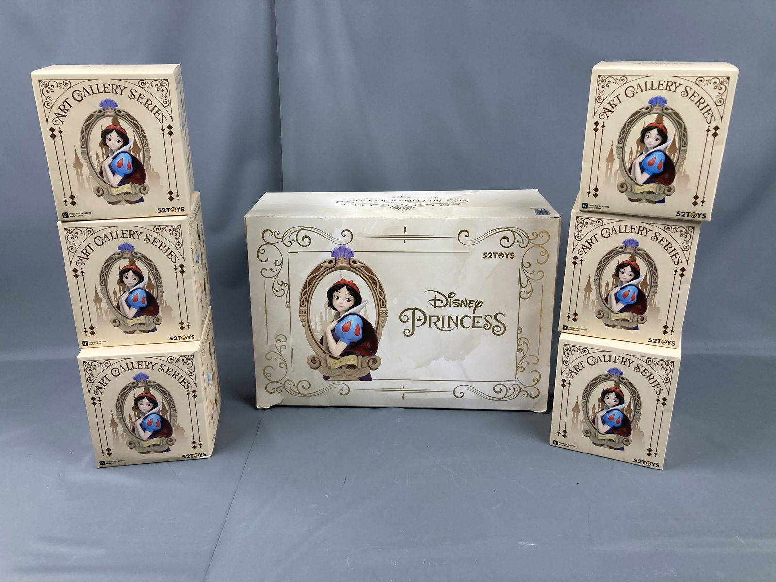 Group lot of Disney Princess Blind Boxes, Art Box Blind Box 52toys Boxed Disney Collection (1 of 9)